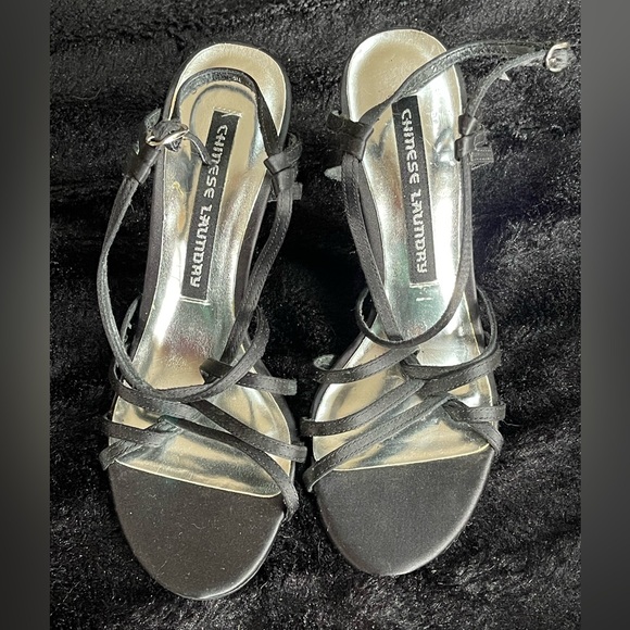 Chinese Laundry Shoes - Chinese Laundry Black Strappy Sandals
